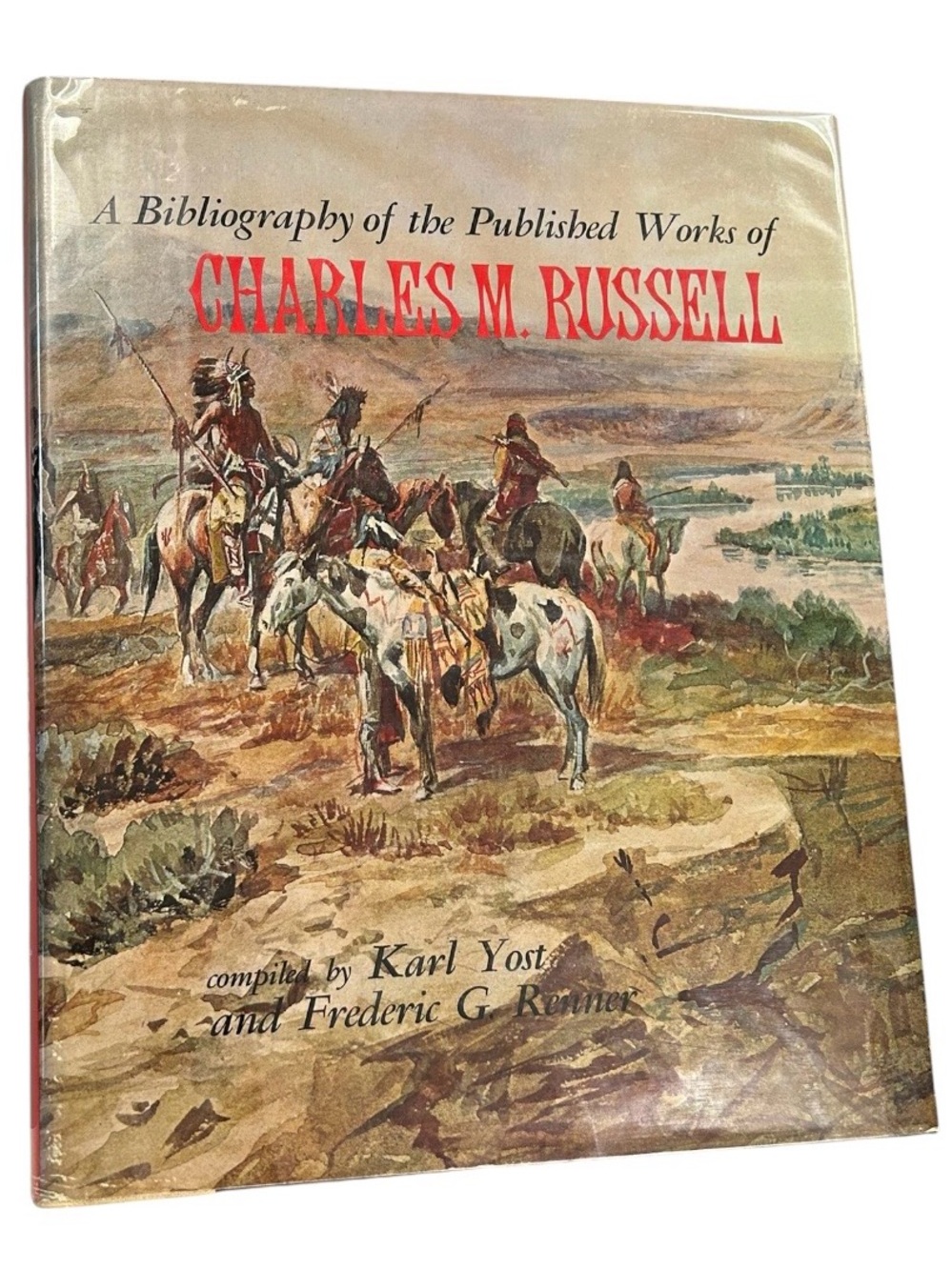 Charles M. Russell Bibliography - Hardcover Book With Jacket
